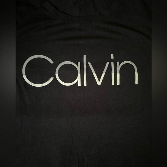 Calvin Klein Black Short Sleeve Tee - Picture 5 of 6